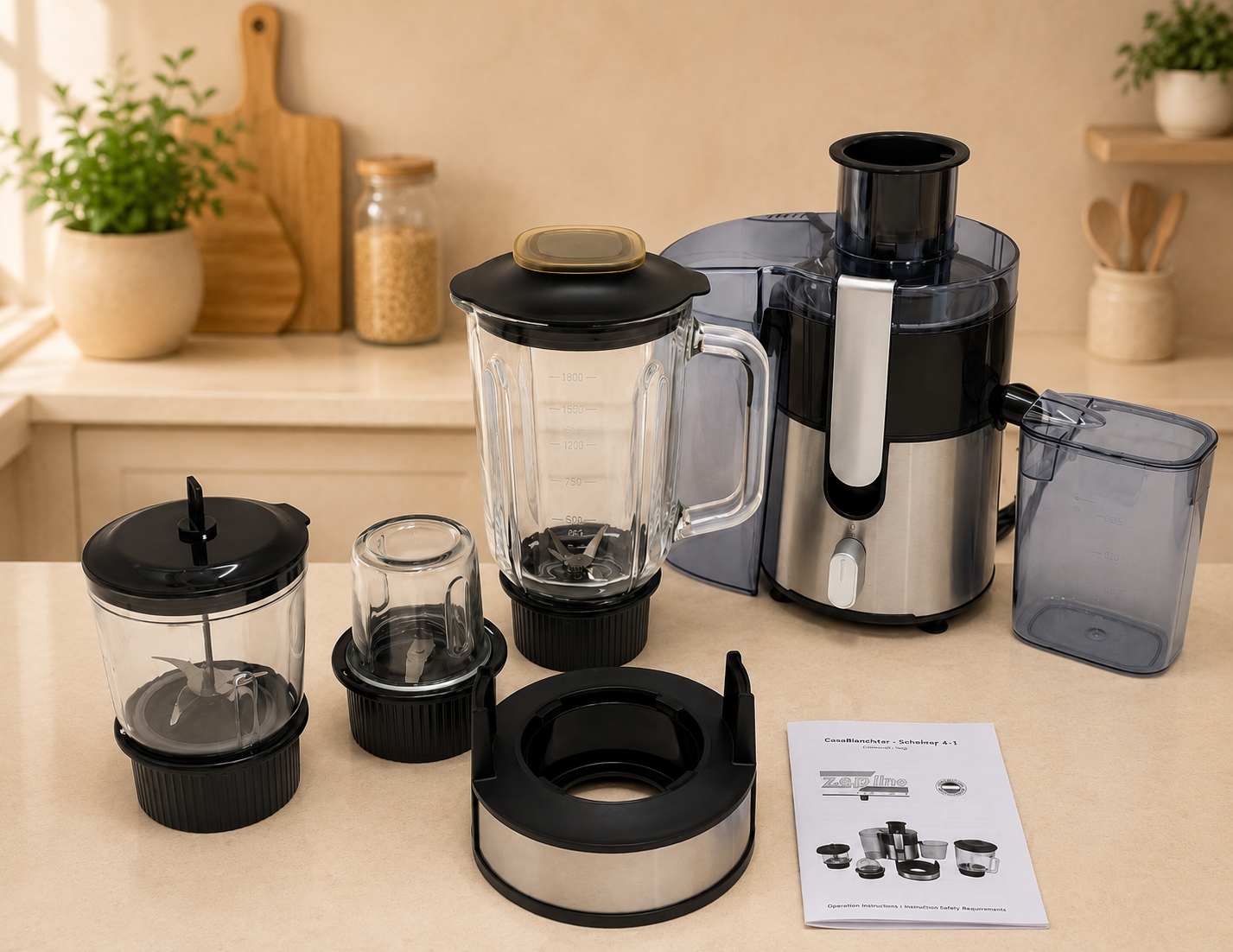 Соковитискач 4 в 1 Top Kitchen TK00203